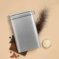 thumbnail image 1 of DAMAI 500ML Coffee Canister Rectangle Tinplate Box with Airtight Clamp Lid,Square Coffee Bean Storage Container,Kitchen Storage for Coffee,Beans,Tea,Flour,Cereal, 1 of 7