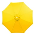 thumbnail image 1 of DAMAI 6.5ft/7.5ft/8ft/9ft/10ft Universal Patio Umbrella Replacement Canopy, 6 Ribs 8 Ribs Outdoor Market Table Patio Umbrella Canopy Cover Replacement UV Protective Cloth(Lemon Yellow,6.5FT(8-Ribs)), 1 of 5