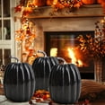thumbnail image 1 of DAMAI 7.88 Inch Large Orange Pumpkins for Decorating,Realistic Artificial Pumpkin Holiday Foam Pumpkin Halloween Decor,Paintable Artificial Pumpkins Perfect for Halloween Thanksgiving Decor, 1 of 7