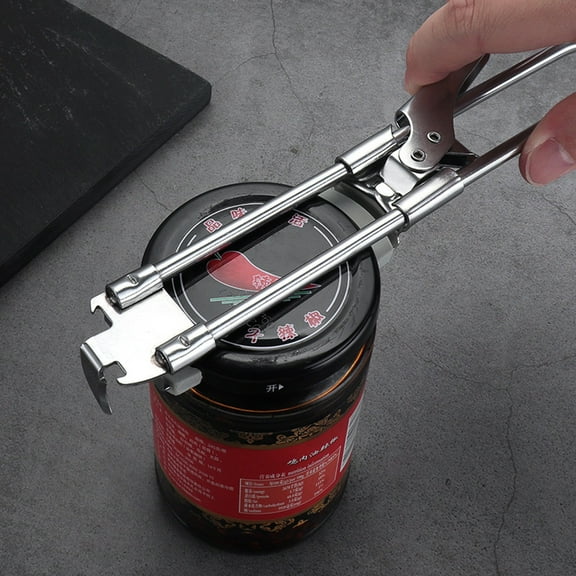 DAMAI Adjustable Stainless Steel Jar Opener, 2026 New Multifunctional Stainless Steel Can Opener, Stainless Steel Kitchen Jar Opener, Improved User Experience, for Home, Apartment, Beach
