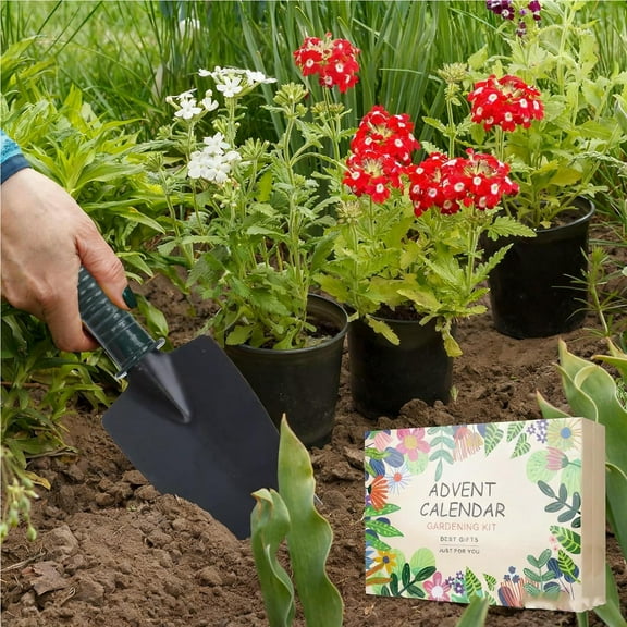 DAMAI Advent Calendar 2025 for Adult Garden Set Tools for Pruning Gardens Christmas Gifts for Gardening Enthusiasts 24 Day Countdown for Women Men