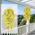thumbnail image 1 of DAMAI Artificial Morning Glory Flowers for Hanging Baskets, 30in Artificial Flowers Dense Clusters Of Flowers for Wall Decor, Outdoor Garden Porch Decorations, Fade-Resistant, 1 of 9