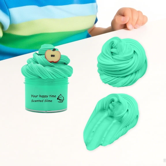 DAMAI Butter Slime Kit,1 Pack 70ml Slime Sludge Toy,Assorted (Jelly Cube Crunchy, Cloud, Butter) Slime, Non-Sticky, DIY Stress Relief Toys Birthday Gift,Party Favor