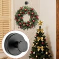 thumbnail image 1 of DAMAI Christmas Wreath Hangers for Front Door, 2025 New No Drill Suction Cup Hooks for Wreaths on Glass, Wreath Hanger for Front Door, Towel Hooks for Window Bathroom Mirrors Shower (1, Black), 1 of 8