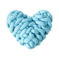 thumbnail image 1 of DAMAI Decorative Knot Heart-Shaped Pillow, Ins Style Cushion Case Love Pillow, Cute Love Shaped Throw Pillow for Sofa Couch Chair Home Knot Decorations Pink, 1 of 5