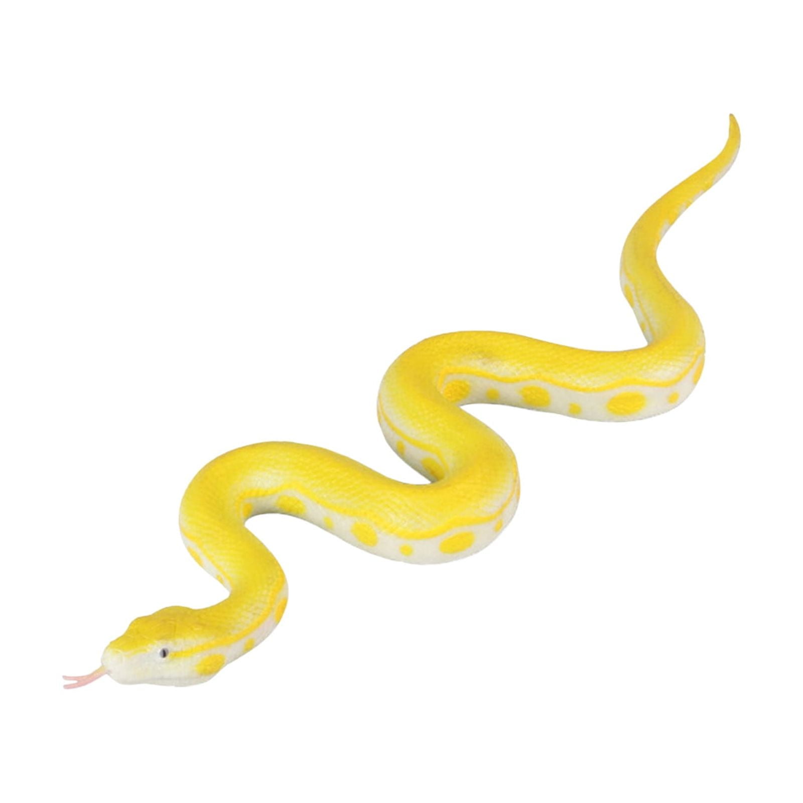 DAMAI Fake Snakes Toy,Figurines Realistic Fake Snake Prank Rubber Snake ...