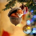 thumbnail image 1 of DAMAI Forest Animal Acorn Ornaments-2026 New Cozy Forest Christmas Ornaments, Cozy Forest Christmas Ornaments, Pine Cone Decoration Woodland Christmas Ornaments for Party Home Decor, 1 of 7