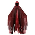 thumbnail image 1 of DAMAI Halloween Hooded Cloak,Scary Ghost Tattered Robe,Renaissance Medieval Wizard Death Cape for Adult Men Women, 1 of 6