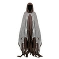 thumbnail image 1 of DAMAI Halloween Hooded Cloak,Scary Ghost Tattered Robe,Renaissance Medieval Wizard Death Cape for Adult Men Women, 1 of 6