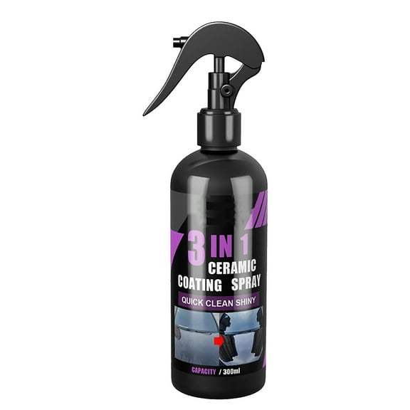 DAMAI High Protection Fast Nano Ceramic Coating Spray,3 in 1 High Protection Quick Car Coating Spray,Car Scratch Nano Repair Spray,Car Coating Wax Polishing Spray,Fast Fine Scratch Repair(1PCS 100ml)