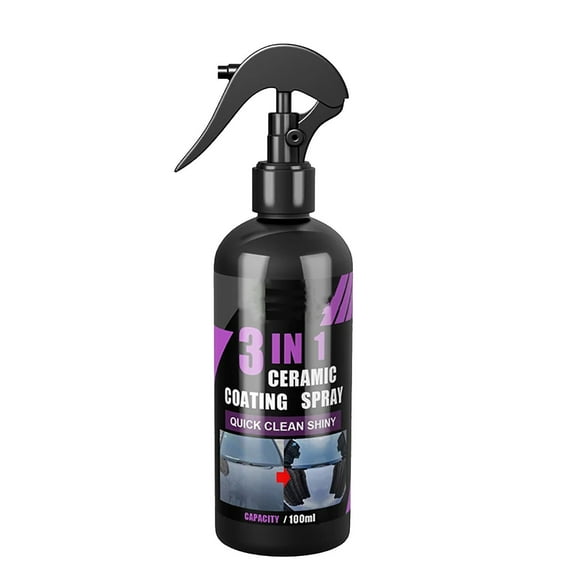 DAMAI High Protection Fast Nano Ceramic Coating Spray,3 in 1 High Protection Quick Car Coating Spray,Car Scratch Nano Repair Spray,Car Coating Wax Polishing Spray,Fast Fine Scratch Repair(1PCS 300ml)