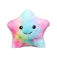 thumbnail image 1 of DAMAI LED Twinkle Star Shaped Plush Pillow,Cute LED Night Light Up Throw Pillow Inserts Star Stuffed Animals Plush,Decorative Blue Throw Pillows for Couch,Sofa,Bed,Room,Office, 1 of 5