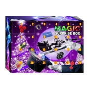 DAMAI Magic Tricks Advent Calendar 2025,24 Days Magic props Christmas Countdown Calendar, Magician Costume for Pretend Play & Step-by-Step Video Instruction for Beginners