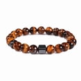 thumbnail image 1 of DAMAI Magnetic Bracelet for Men - Natural Stones Handmade Bracelet with 800 Gauss Magnets, Wellness Energy Balancing, Lightweight & Stylish, Unisex Jewellery Gift, 1 of 9