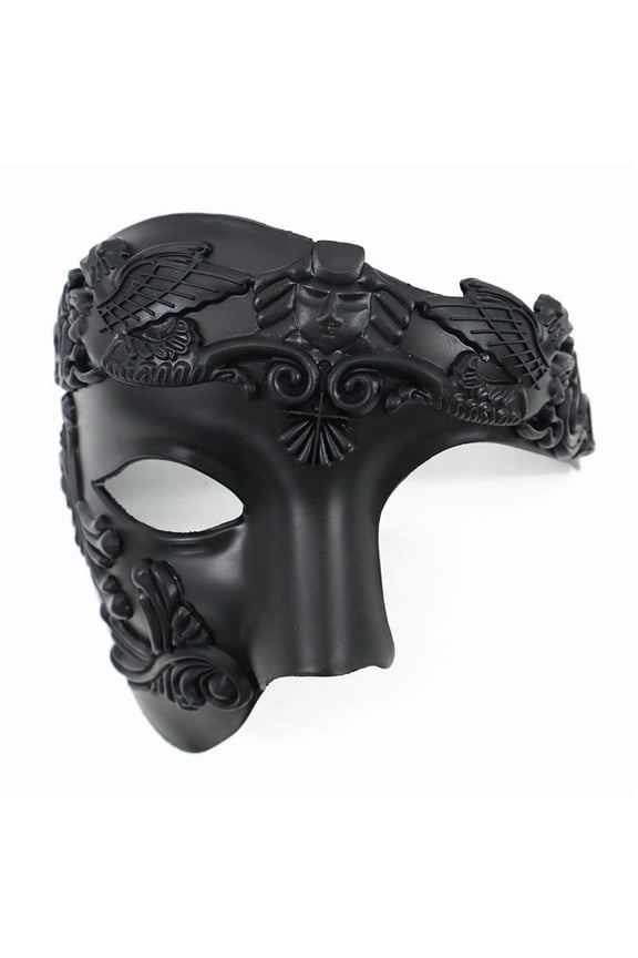 Masquerade Mask for Men Vintage Style Roman Greek Half Face Mask The Opera Masks for Mascarade Ball Mardi Gras Party