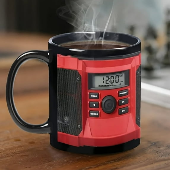 DAMAI Mechanic Toolbox Mug - Toolbox Coffee Mug, 1oz Ceramic Mechanic Toolbox Coffee Cup for Birthday Christmas Thanksgiving Anniversary, Tool Box Tea Mug Funny Gift for Husband Dad