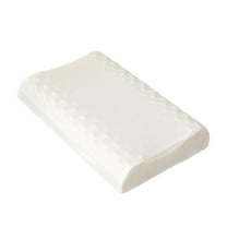 DAMAI Memory Foam Contour Pillow,Cervical Pillow Cervical Indentation Sleep Pillow,Head, Neck, and Shoulder Alignment, Side and Back Sleepers, Medium Support(M)