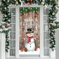 thumbnail image 1 of DAMAI Merry Christmas Door Cover,71" x 35" Front Door Backdrop Banner Merry Christmas Hanging Cover,Xmas Door Hanging Covers Photo Booth Props for Winter Party Decorations Supplies, 1 of 7