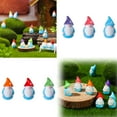 thumbnail image 1 of DAMAI Mini Resin Gnomes Bulk Tiny Fairy Statues Miniature Gnome Figurines Mini Dwarf Statues for Office and Party Desk Sculptures, 1 of 7