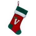 thumbnail image 1 of DAMAI Monogram Christmas Stockings with Letter,18 Inches Large Red Velvet Super Soft Letter Christmas Stockings,Red Stocking for Christmas Plush Cuffs Initial Christmas Stockings Holiday Xmas Gift, 1 of 5