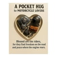 thumbnail image 1 of DAMAI Motorcycle Lover's Pocket Hug Keepsake, Heart Shaped Mini Rider Tools Pocket Hug Token with Greeting Cards, Christmas gifts for Motorcycle Lovers, 1 of 7