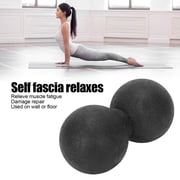 DAMAI Peanut Massage Ball Roller,Double Lacrosse Ball for Neck Sore Musclesn,Deep Tissue Trigger Point Muscle Massage Ball, Myofascial Release Muscle Knot Relaxer for Back Neck Shoulder Leg Hip