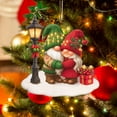 thumbnail image 1 of DAMAI Personalized Growing Old Together Acrylic Ornament, Gnome Christmas Couple Ornament 2025 Xmas Tree Decor Hanging Ornament,Old Couple Husband Wife Christmas Anniversary Keepsake, 1 of 7