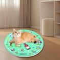 thumbnail image 1 of DAMAI Pet Water Bed, Thickened Water Sensory Play Mat,2025 Upgrade Pet Cat Water Bed Play Mat Cool Comfort Inflatable Water Mat,Feel Cool Comfort for Cats Dogs Kittens Puppies Pets(26In), 1 of 6