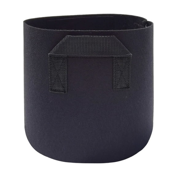 DAMAI Plastic Flower Pots for Indoor Plants, Non-Woven Fabric Plant Pots,Gallon Plant Grow Bags Planting Grow Bag Black Heavy Duty Thickened Grow Bags, Garden Planting Containers with Handles
