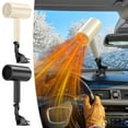 thumbnail image 1 of DAMAI Portable Car Heater - 12 Volt Fast Heating Fan for Windshield, Handheld Multi-Function Fast Heating Defroster, Compact Portable Design for Winter Use in Cars, Trucks, Plug-and-Play(Black), 1 of 7