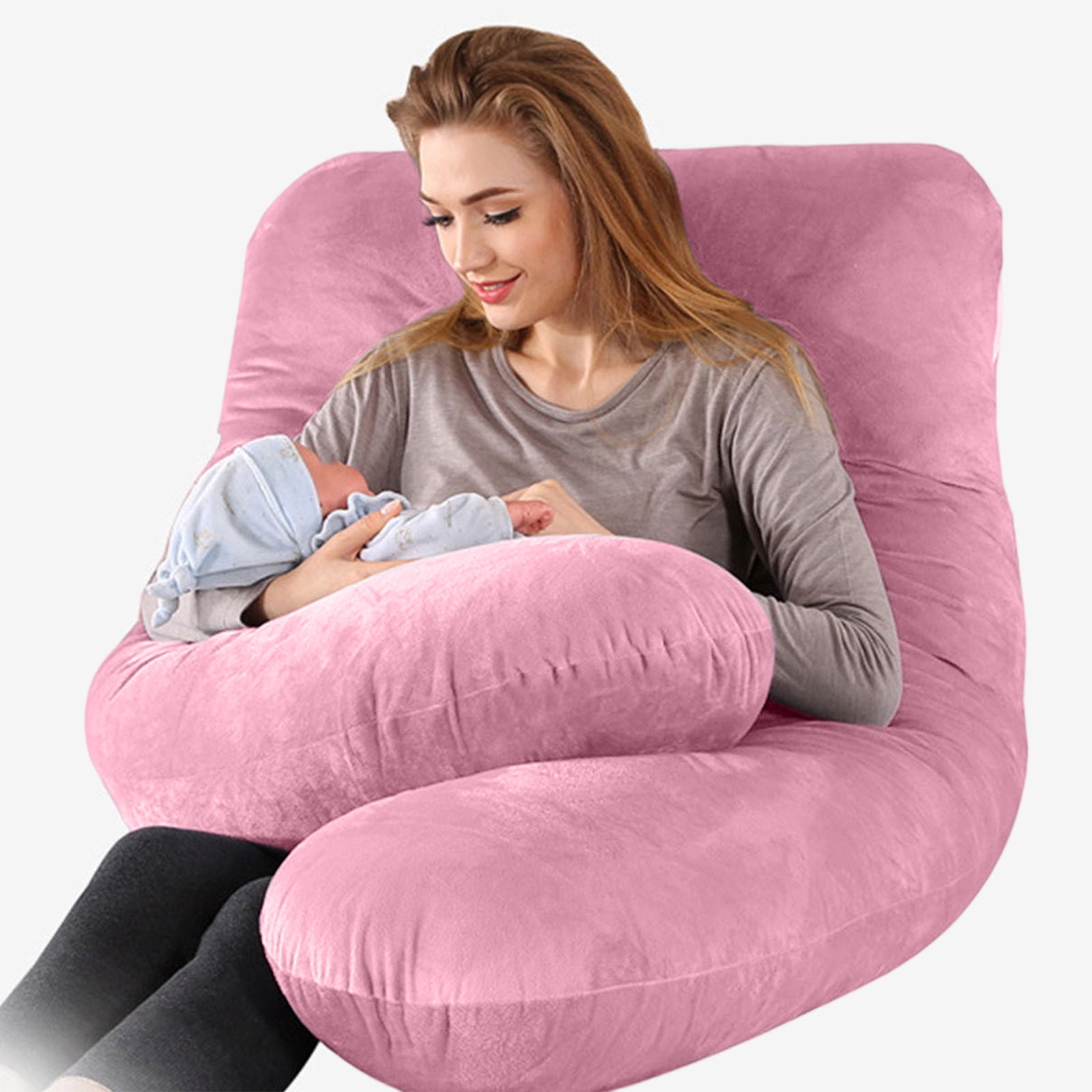 Pharmedoc Pregnancy Pillow U Shape Full Body Pillow