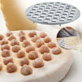 thumbnail image 1 of DAMAI Russian Ravioli Maker Dumplings Mold, 37 Holes Metal Ravioli Maker, Handmade Dumpling Cutter, Kitchen Utensils and Gadgets, Saves Time and Bring Great Family Fun, 1 of 6