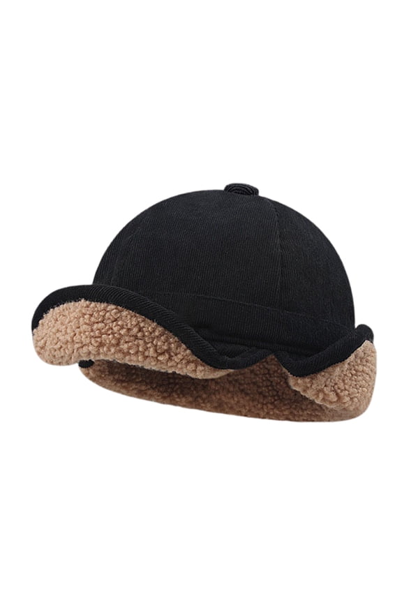 Russian Trapper Ushanka Hat Eskimo Warm Pilot Cap Hats Earflaps Baseball Cap Visor Dad Hat for Outdoor Skiing