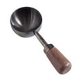 thumbnail image 1 of DAMAI Short handle-Coffee Scoop Vintage Coffee Measuring Spoon,Stainless Steel Coffee Spoon With Nature Walnut wood Handle,Kitchen Utensil Loose Tea Spoon Perfect for Coffee Tea, 1 of 7