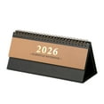 thumbnail image 1 of DAMAI Small Desk Calendar 2026,Mini Monthly Standing Flip Calendar 2025.10-2026.12,Card Paper Twin Wire Binding Portable for Home School and Office Use Date Tracking and Memo Spaces, 1 of 7