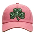thumbnail image 1 of DAMAI Soft Baseball Hat Embroidered Dad Hat Four Leaf Clover Ireland Irish St Patrick's Men & Ladies Baseball Cap, 1 of 7