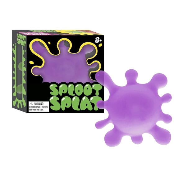 DAMAI Sploot Splat Stress Ball, Gel Filled Fidget Toys, Squishies Anxiety Stress Relief, Ice Squishy Stress Cube Malt Sugar Balls