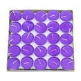 thumbnail image 1 of DAMAI Tea Lights - 50 Pack Smokeless, 50 Pack Flameless Colorful Tealights Holder, Dripless & Long Lasting Mini Tealight Candles for Mood, Dinners, Parties, Home Decoration, Wedding, Crafts, 1 of 4