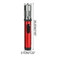 thumbnail image 1 of DAMAI Torch Lighter Outdoor Windproof Straight Flamelighter, Plasma Lighter, Outdoor Windproof Torch for Candles Campfires BBQ Baking, Camping, Gift, 1 of 7