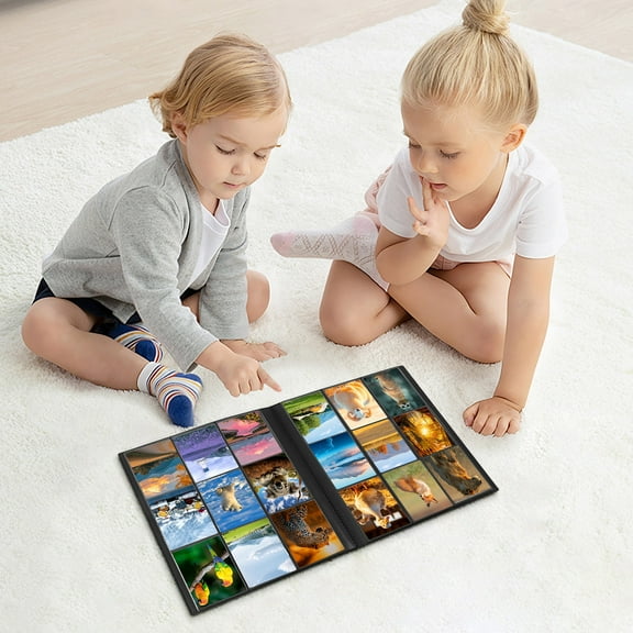 DAMAI Trading Card Binder,9 Pocket 20 Pages 360 Cards Trading Card Album Folder,Side Loading Pocket Binder for Sports&Game Cards, MTG, and Other