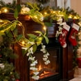 thumbnail image 1 of DAMAI Twinkling Tree Fairy Light Olive Vine, Twinkle Halo 6/16/32ft Pre-Lit Mossy Vine Branch Garland Lights, Farmhouse Mantle Table Garlands for Thanksgiving Christmas Home Decor, 1 of 3