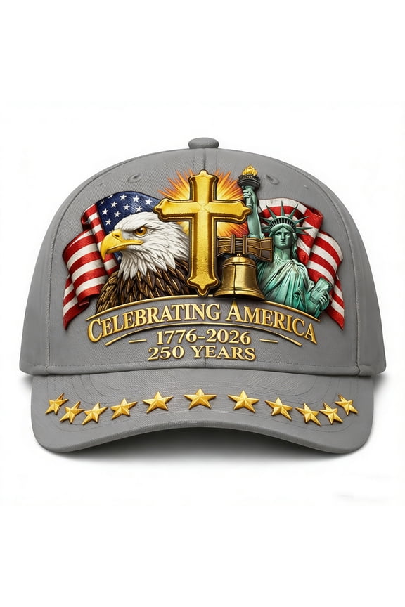 USA 250th Anniversary Commemorative Cap Patriotic Theme Baseball Cap Unisex Multiple Styles Available