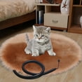 thumbnail image 1 of DAMAI USB Charging Interface Mat, USB Charging Constant Temperature Heated Pet Mat Bed, Cat Dog Heating Pad, Quick Heating Low Power Consumption, Multifunctional Heated Blanket,1PC (Circular), 1 of 6