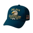 thumbnail image 1 of DAMAI Veteran Pride DD-214 Veteran Baseball Hat, Embroidered Eagle Patriotic Hat, A Gift for Patriotic Retired Soldiers and Veterans Day, 1 of 6