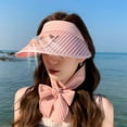 thumbnail image 1 of DAMAI Women Sun Visors Hat with Fan, Hat with Rechargeable Fan Built in, Summer Wide Brim Visor,three-Speed Adjustment and Large Area Sun Protection ﻿, 1 of 5