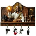 thumbnail image 1 of DAMAI Wooden Multifunctional Home Key Holders, 1 of 7