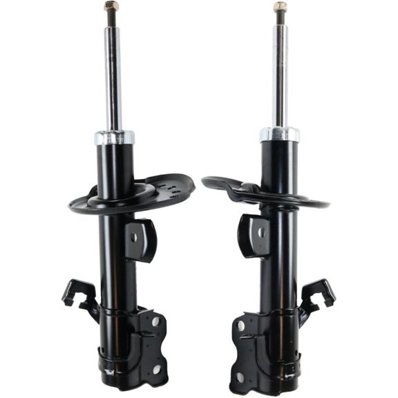 DAMAIJOY 1 Pair Front Left Right Side Shock Absorber and Strut Assembly Black for Nissan for Sentra 1.8L 2013-2017 (2) Struts Non-Adjustable-Damping Type U-Bracket Lower Mount Style