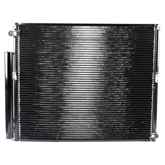 DAMAIJOY 1pc A/C Air Conditioning AC Condenser Front Side Parallel Flow Aluminum Silver V6 V8 for Lexus for GX470 4.7L 2003-2009,for Toyota for 4Runner 4.0L/4.7L 2003-2009 20.48In-Core Height