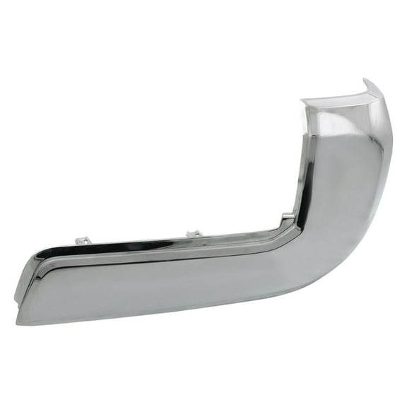 DAMAIJOY 1pc Bumper Face Bar End Cap Cover Extension Rear Right Passenger Side Plastic Chrome Without Parking Aid Sensor Holes for Toyota for Tacoma /SR5/ off-Road/ Sport 2016-2020