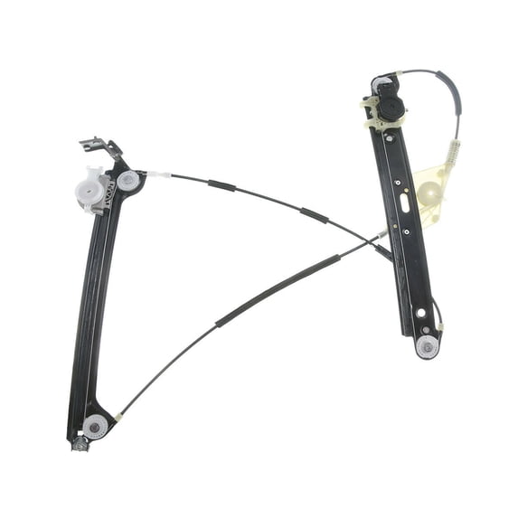 DAMAIJOY 1pc Car Window Regulator Front Left Side Power Electric Without Motor for BMW for 128i 2008-2013 for 135i 2008-2013,for BMW 1 Series M 2011 E82 E88 Metal&Plastic 51-33-7-165-